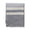 Field Throw Blanket in Light Grey / Grey / Ivory | Alicia Adams Alpaca at Fig Linens and Home