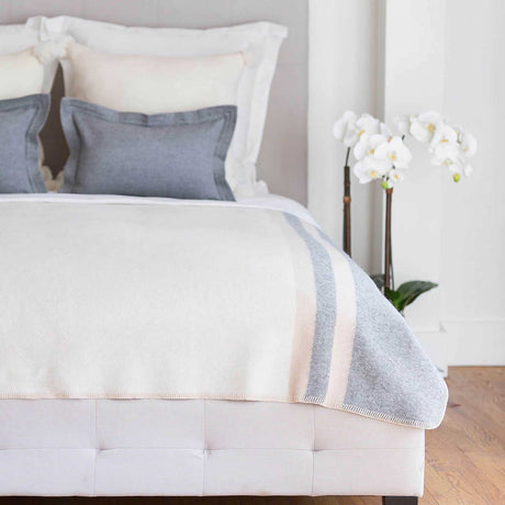 Alicia Adams Alpaca Field Throw Blanket at Fig Linens and Home