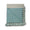 Alicia Adams Alpaca Sydney Blanket in Ivory and Aqua | Fig Linens and Home