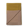 Tokyo Bed Blanket by Alicia Adams Alpaca at Fig Linens and Home - Beige and French Yellow
