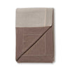 Tokyo Bed Blanket by Alicia Adams Alpaca at Fig Linens and Home - Ivory and Light Taupe