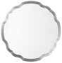 Silver Leaf Round Chippendale Mirror by Mirror Home at Fig Linens and Home 1