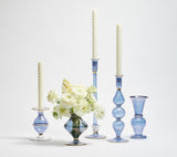 Ripple Blue Candlestick Detail 6 | Kim Seybert at Fig Linens and Home