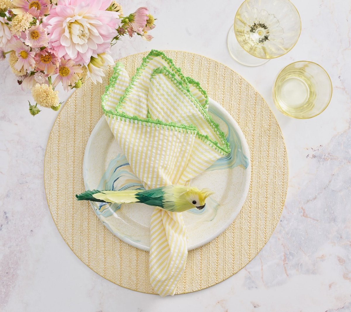 Kim Seybert Parakeet Napkin Ring