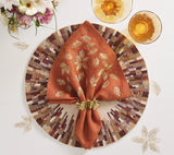 Wave Gold Napkin Ring Detail 2 | Kim Seybert at Fig Linens and Home