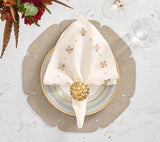 Divot Gray Placemat Detail 6 | Kim Seybert at Fig Linens and Home
