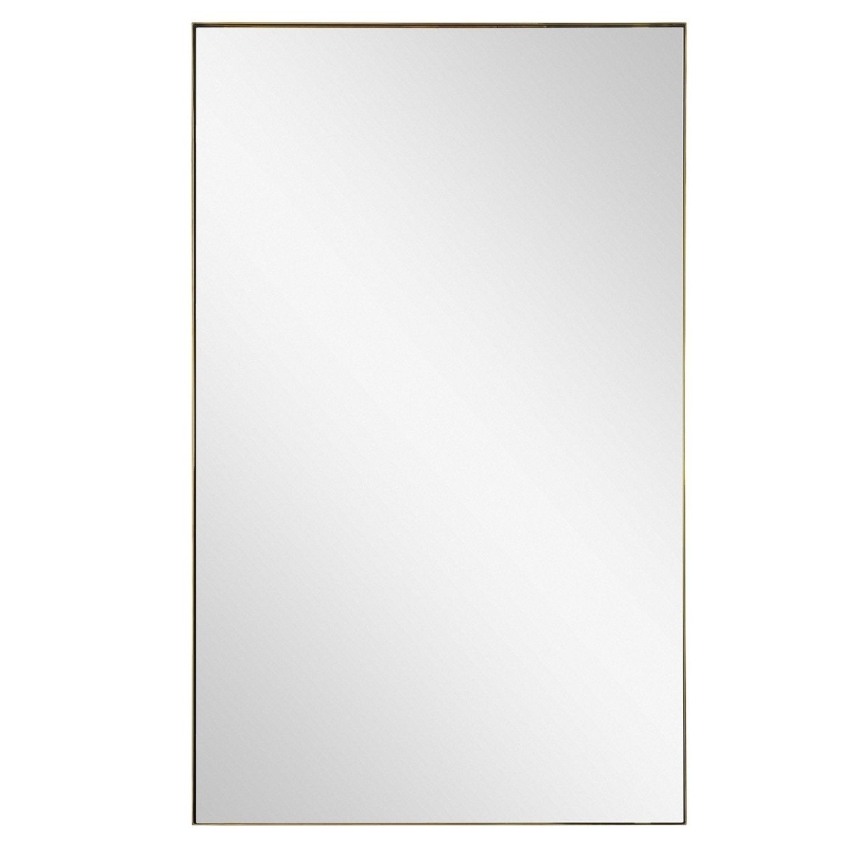 Mirror Image Home Burnished Brass Wall Mirror | Fig Linens