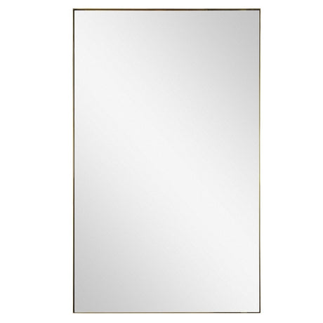 Mirror Image Home Burnished Brass Wall Mirror | Fig Linens