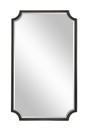 20668-bn Black Nickel Wall Mirror by Mirror Image Home | Fig Linens