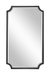 Black Nickel Wall Mirror by Mirror Image Home | Fig Linens
