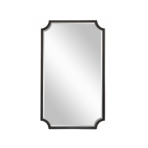 Black Nickel Wall Mirror by Mirror Image Home | Fig Linens