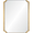 20669-bgl Burnished Gold Leaf Wall Mirror by Mirror Image Home | Fig Linens and Home