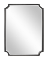 20669-bn - Black Nickel Wall Mirror by Mirror Image Home | Fig Linens