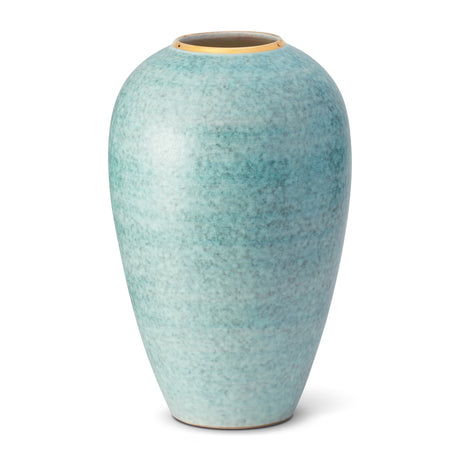 AERIN Calinda Tapered Vase in Blue Grotto at Fig Linens and Home