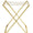 Brass Butler Tray Stand by AERIN at Fig Linens and Home