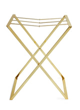 Brass Butler Tray Stand by AERIN at Fig Linens and Home