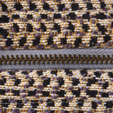 Small Pouch Zipper Closure Detail 1 - Lulu Iris Tote by Yves Delorme - Iosis Cosmetic Bag