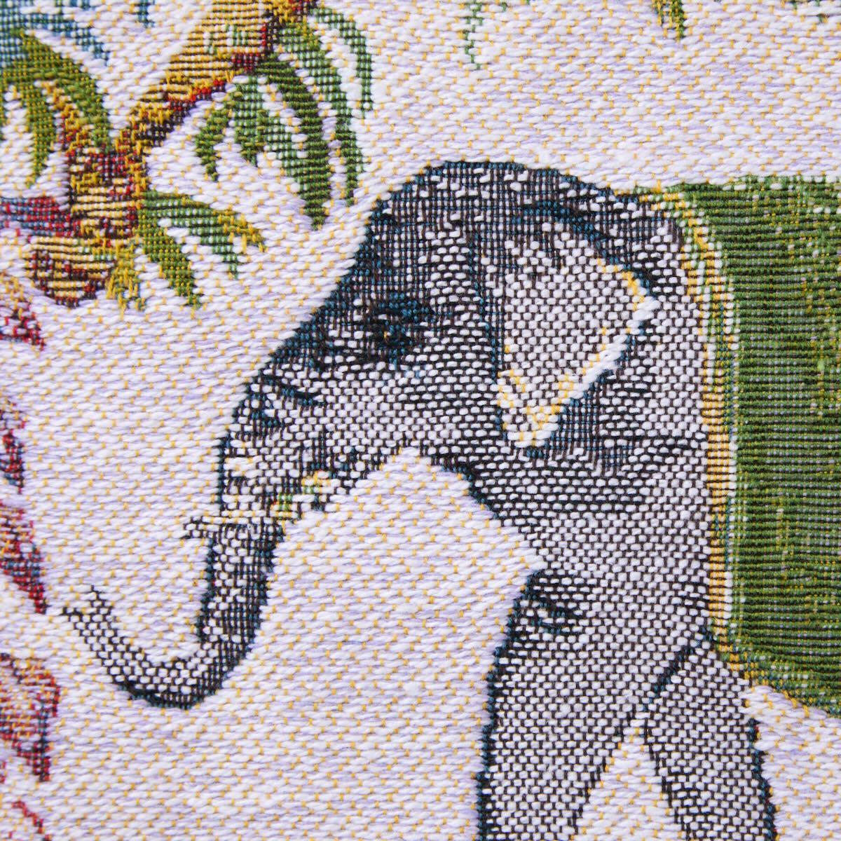 Hannibal Kaolin Tote by Yves Delorme - Detail View - Fig Linens and Home 1