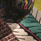 Designers Guild Christian Lacroix Geisha Prisme Rug - Standard Rug 8’6” x 5’3” Multicolored at FIG LINENS AND HOME - 6