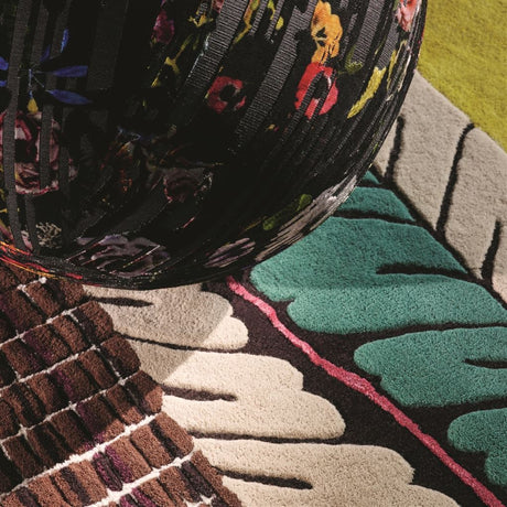 Designers Guild Christian Lacroix Geisha Prisme Rug - Standard Rug 8’6” x 5’3” Multicolored at FIG LINENS AND HOME - 6