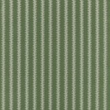Swatch of French Stripe Green Fabric - Anna French by Thibaut at Fig Linens and Home