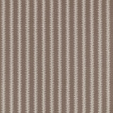 Swatch of French Stripe Brown Fabric - Anna French by Thibaut at Fig Linens and Home