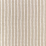 Ryan Studio Pillows in French Stripe Beige Fabric Swatch - Anna French for Thibaut