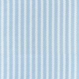 Swatch of French Stripe Spa Blue Fabric - Anna French by Thibaut at Fig Linens and Home