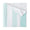 Peacock Alley Aqua Pool Towel - Folded - Aegean Stripe Beach Towel at Fig Linens and Home