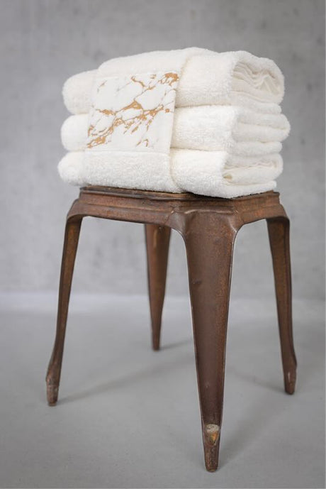 Side Alpi Hand Towel 17X30 Gold 840 by Abyss at Fig Linens and Home