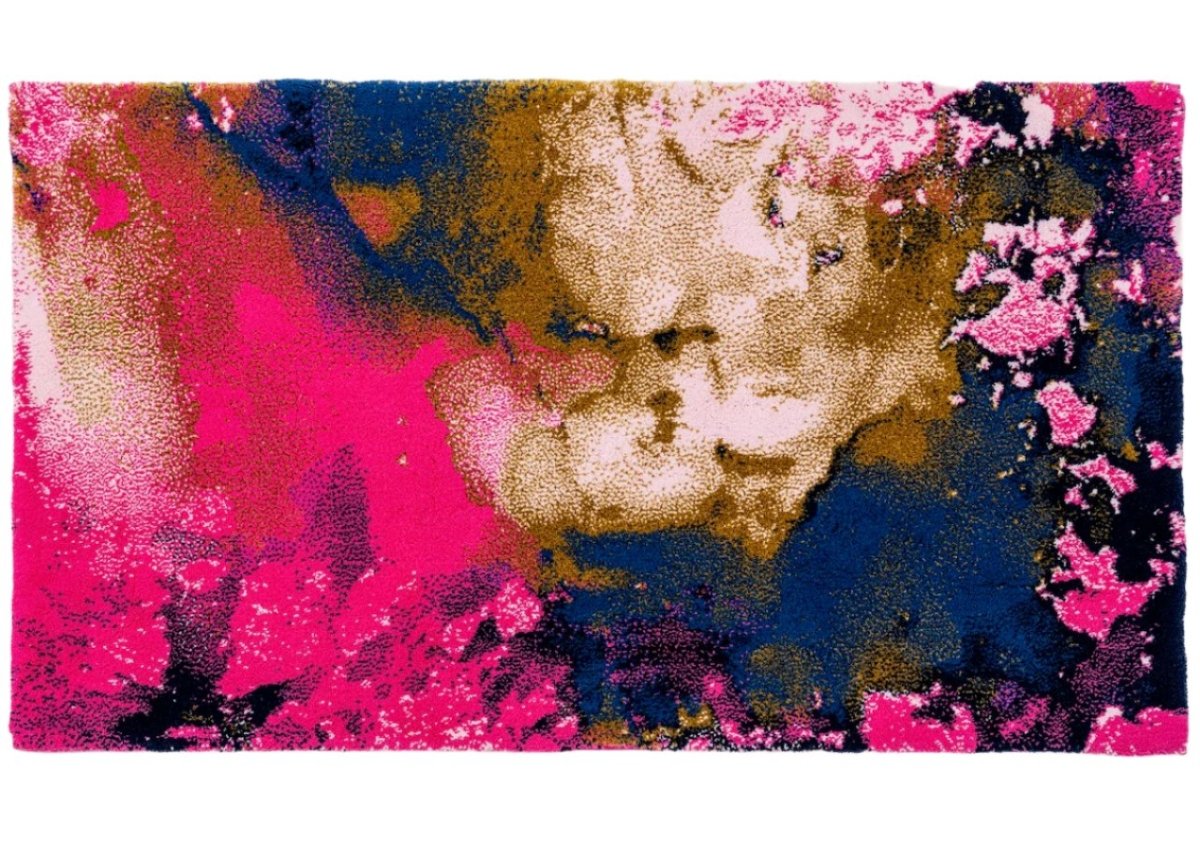 Habidecor Rug - Baccara Happy Pink 570 Bath Rug by Abyss | Limited Edition White Background 1