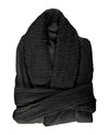 Comfy Robe | Habidecor Abyss Bathrobes in Black 990 at Fig Linens and Home