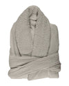 Comfy Robe | Habidecor Abyss Bathrobes in Cloud 950 at Fig Linens and Home