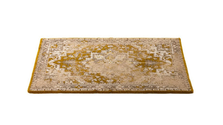 Habidecor Rug - Gaya Sand 714 Bath Rug by Abyss Habidecor Limited Edition  - Bathroom Mat on White 3