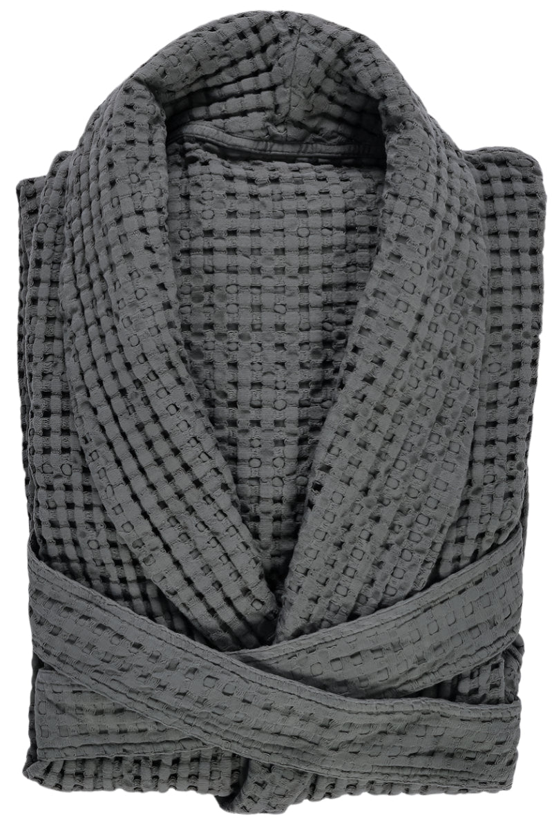 Abyss Bath Robe - Abyss Pousada Gris 920 Robe - Fig Linens and Home