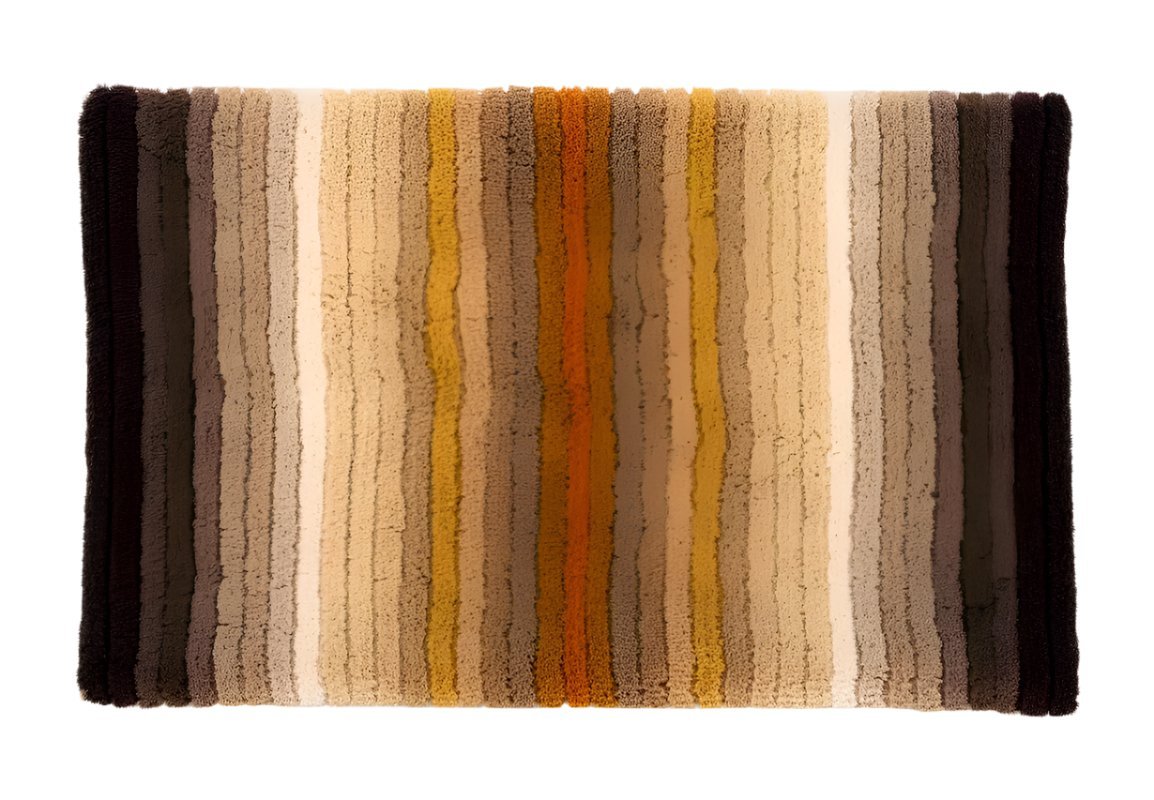 Bath Rug - Abyss Habidecor Santa Cruz 23x39 Caramel 737 Bath Rug - Straight