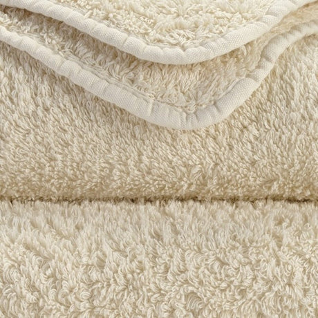 Abyss Super Pile Wash Mitt 7x9 Ecru 101 - Swatch at Fig Linens and Home