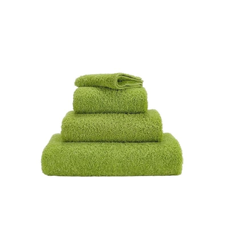 Abyss Super Pile Wash Cloth 12x12 Apple Green 165 - View 1 at Fig Linens and Home