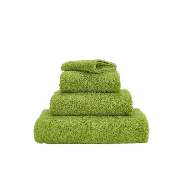 Abyss Super Pile Wash Cloth 12x12 Apple Green 165 - View 1 at Fig Linens and Home