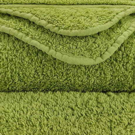 Abyss Super Pile Bath Sheet 40x72 Apple Green 165 - Swatch at Fig Linens and Home