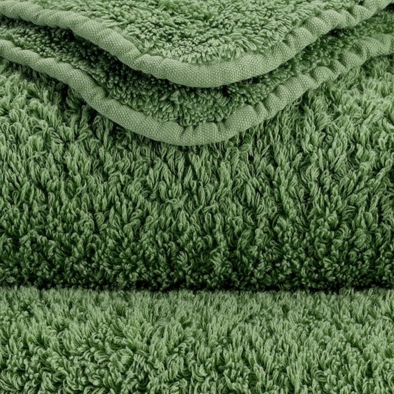 Abyss Super Pile Euro Hand Towel 23X43 Forest 205 - Swatch at Fig Linens and Home