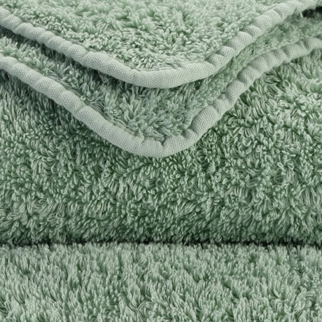 Abyss Super Pile Euro Bath Sheet 39X59 Aqua 210 - Swatch at Fig Linens and Home