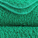 Abyss Super Pile Euro Guest Towel 17X24 Emerald 230 - Swatch at Fig Linens and Home