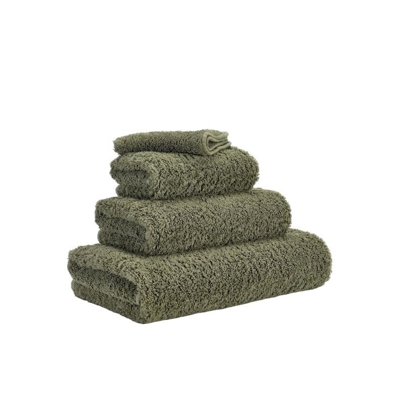 Abyss Super Pile Wash Cloth 12x12 Khaki 275 - View 2 at Fig Linens and Home