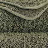 Abyss Super Pile Euro Guest Towel 17X24 Khaki 275 - Swatch at Fig Linens and Home
