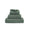 Abyss Super Pile Euro Guest Towel 17X24 Evergreen 280 - View 1 at Fig Linens and Home