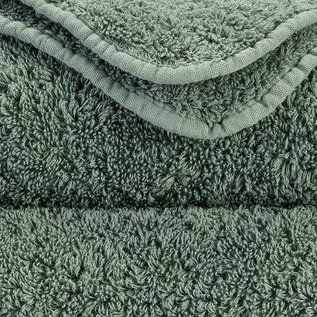 Abyss Super Pile Euro Bath Sheet 39X59 Evergreen 280 - Swatch at Fig Linens and Home
