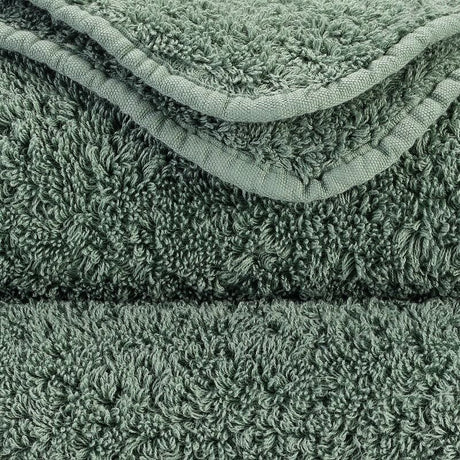Abyss Super Pile Wash Cloth 12x12 Evergreen 280 - Swatch at Fig Linens and Home