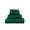 Abyss Super Pile Wash Mitt 7x9 British Green 298 - View 1 at Fig Linens and Home