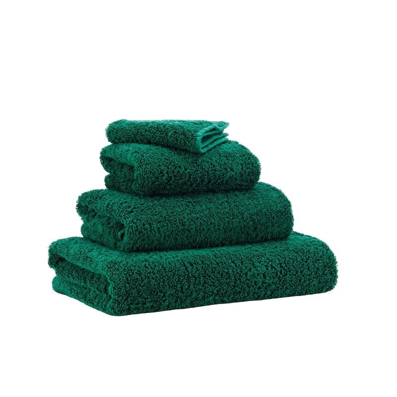 Abyss Super Pile Euro Bath Sheet 39X59 British Green 298 - View 2 at Fig Linens and Home